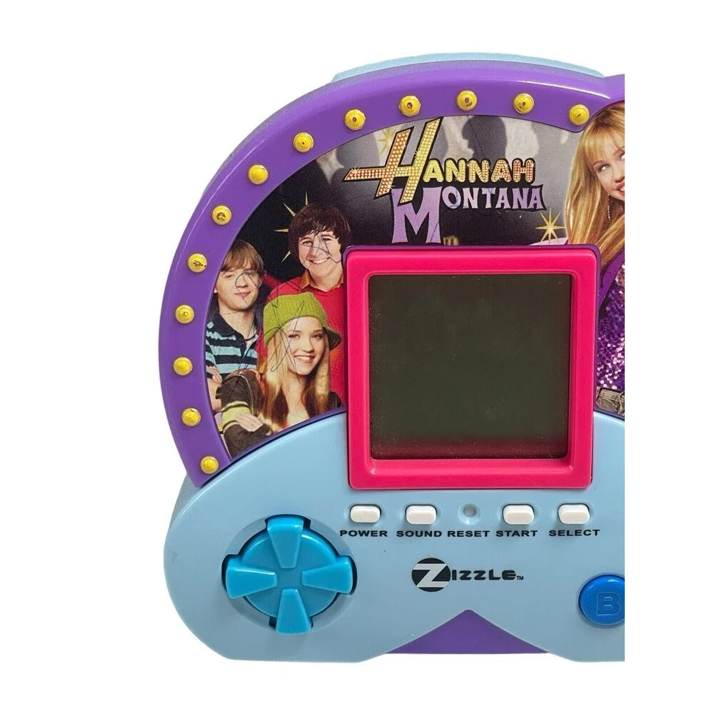 Hannah Montana Handheld Electronic Game - Zizzle -  Miley Cyrus Disney 1-C